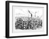 Margate, Arrival of the Husband's Boat, 1856-Swain-Framed Giclee Print