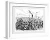 Margate, Arrival of the Husband's Boat, 1856-Swain-Framed Giclee Print