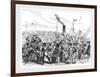 Margate, Arrival of the Husband's Boat, 1856-Swain-Framed Giclee Print