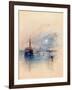 Margate, C.1840-J. M. W. Turner-Framed Giclee Print