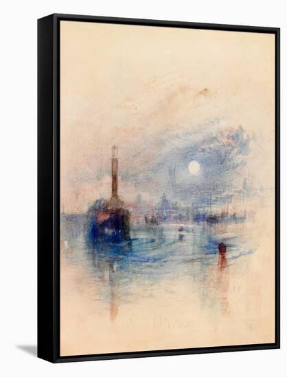 Margate, C.1840-J. M. W. Turner-Framed Stretched Canvas