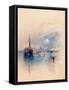 Margate, C.1840-J. M. W. Turner-Framed Stretched Canvas