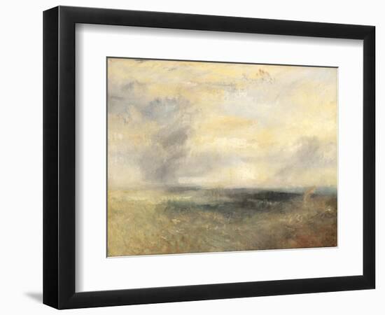 Margate, from the Sea, Ca 1835-J. M. W. Turner-Framed Giclee Print