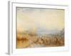 Margate Harbour, 1845 (Oil on Canvas)-Joseph Mallord William Turner-Framed Giclee Print