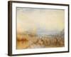 Margate Harbour, 1845 (Oil on Canvas)-Joseph Mallord William Turner-Framed Giclee Print