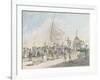 Margate Pier-John Nixon-Framed Giclee Print