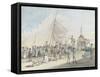 Margate Pier-John Nixon-Framed Stretched Canvas