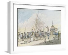 Margate Pier-John Nixon-Framed Giclee Print