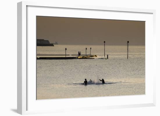 Margate Shore-Charles Bowman-Framed Photographic Print