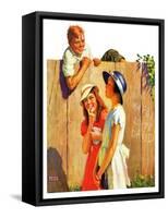 "'Marge Loves David',"August 10, 1935-George Brehm-Framed Stretched Canvas