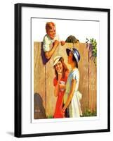 "'Marge Loves David',"August 10, 1935-George Brehm-Framed Giclee Print