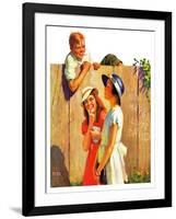 "'Marge Loves David',"August 10, 1935-George Brehm-Framed Giclee Print