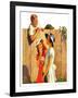 "'Marge Loves David',"August 10, 1935-George Brehm-Framed Giclee Print