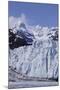 Margerie Glacier Emerging from Mountain Range-DLILLC-Mounted Photographic Print