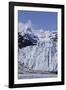 Margerie Glacier Emerging from Mountain Range-DLILLC-Framed Photographic Print