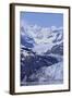 Margerie Glacier Emerging from Mountain Range-DLILLC-Framed Photographic Print