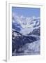 Margerie Glacier Emerging from Mountain Range-DLILLC-Framed Photographic Print