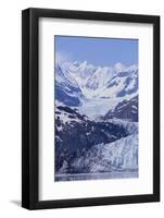 Margerie Glacier Emerging from Mountain Range-DLILLC-Framed Photographic Print