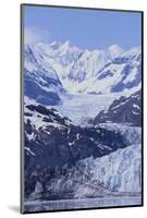 Margerie Glacier Emerging from Mountain Range-DLILLC-Mounted Photographic Print