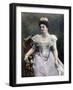 Margherita of Savoy, Queen Consort of Italy, Late 19th-Early 20th Century-Giacomo Brogi-Framed Giclee Print