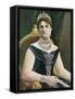 Margherita of Savoy, Queen of Italy-Tancredi Scarpelli-Framed Stretched Canvas