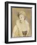 Margherita of Savoy Queen of Umberto I of Italy-null-Framed Art Print