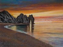 Turbulant seas S Ireland,  pastel-Margo Starkey-Giclee Print