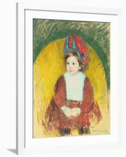 Margot, 19th Century-Mary Cassatt-Framed Giclee Print