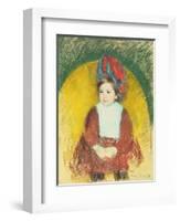 Margot, 19th Century-Mary Cassatt-Framed Giclee Print