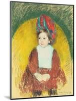 Margot, 19th Century-Mary Cassatt-Mounted Giclee Print