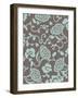 Margot Aqua-Mindy Sommers-Framed Giclee Print