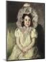 Margot in White-Mary Cassatt-Mounted Giclee Print