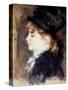 Margot-Pierre-Auguste Renoir-Stretched Canvas