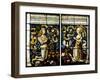 Margrave Frederick of Brandenburg-Ansbach and His Wife Sophia Jagiellon-Hans Kamberger-Framed Giclee Print