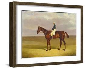 Margrave' with James Robinson Up, 1833-John Frederick Herring I-Framed Giclee Print