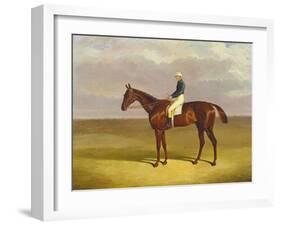 Margrave' with James Robinson Up, 1833-John Frederick Herring I-Framed Giclee Print