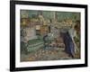 'Marguerite Chapin in Her Apartment with Her Dog', 1910-Edouard Vuillard-Framed Premium Giclee Print