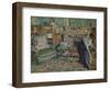 'Marguerite Chapin in Her Apartment with Her Dog', 1910-Edouard Vuillard-Framed Giclee Print