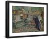 'Marguerite Chapin in Her Apartment with Her Dog', 1910-Edouard Vuillard-Framed Giclee Print