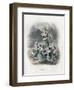 Marguerite (Daisy)-JJ Grandville-Framed Art Print