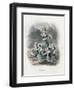 Marguerite (Daisy)-JJ Grandville-Framed Art Print