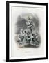 Marguerite (Daisy)-JJ Grandville-Framed Art Print