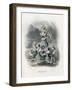 Marguerite (Daisy)-JJ Grandville-Framed Art Print