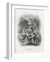 Marguerite (Daisy)-JJ Grandville-Framed Art Print