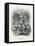 Marguerite (Daisy)-JJ Grandville-Framed Stretched Canvas