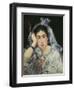 Marguerite De Conflans Wearing a Hood, 1873-Edouard Manet-Framed Giclee Print