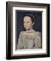'Marguerite de Valois', c1560, (1939)-Francois Clouet-Framed Giclee Print