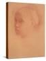 Marguerite Degas as a Child by Edgar Degas-Edgar Degas-Stretched Canvas