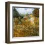 Marguerite Gachet Dans Son Jardin-Vincent van Gogh-Framed Art Print