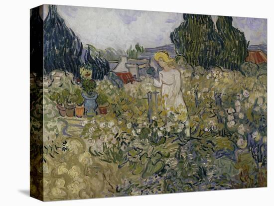 Marguerite Gachet in Her Garden, c.1890-Vincent van Gogh-Stretched Canvas
